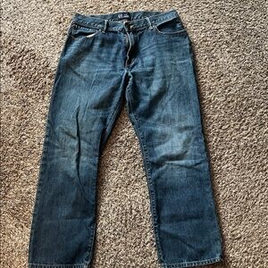 GAP Men's Relaxed Fit Dark Blue Jeans